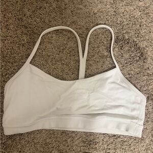Lululemon White Sports Bra - SIZE 12